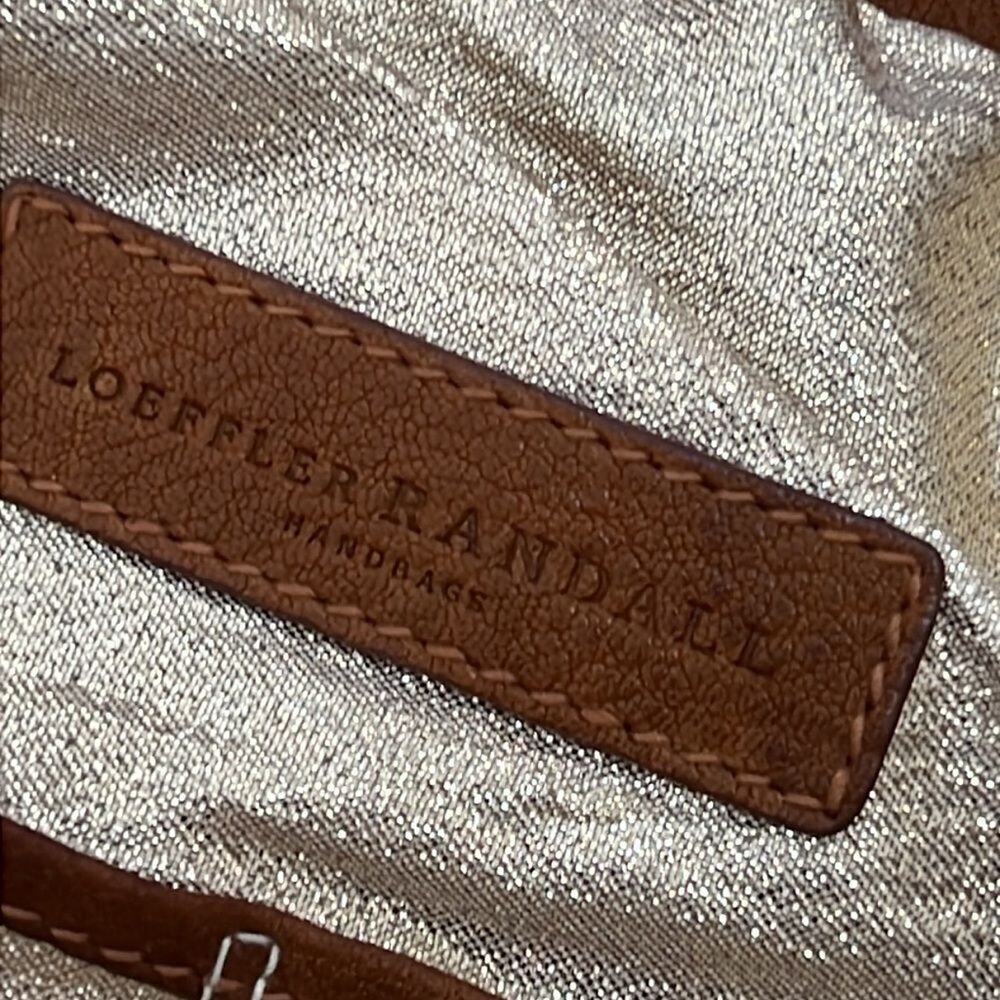 LOEFFLER RANDALL RUCHED LEATHER SHOULDER BAG‎ - Picture 9 of 10